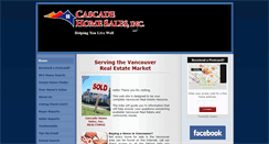 Desktop Screenshot of cascadehomesales.com